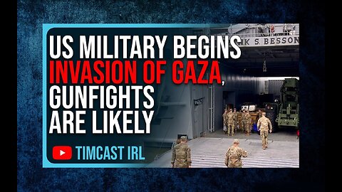 US Military Begins INVASION of Gaza, Sec of Defense ADMITS Gunfights are Likely