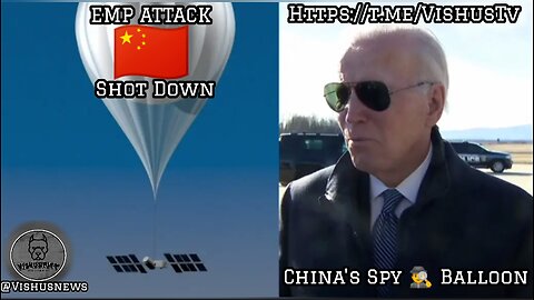 China's Spy 🕵 Balloon...🎈 #VishusTv 📺