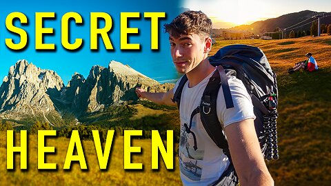 True HIDDEN PARADISE In Italy - 🇮🇹⛰️ Italian Dolomites ⛰️🇮🇹 BTS Ep 3.