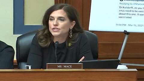 U.S, Representative Nancy Mace Admits She Has Devastating Effects From The Covid Shot
