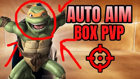 Ninja Turtle Unleashes Auto-Aim Skills in Fortnite! 🐢🔥