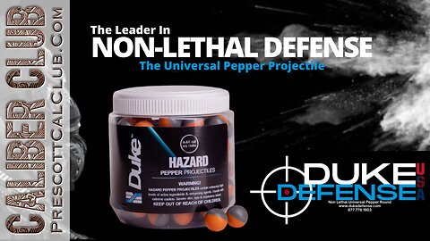 Duke Defense Hazard Pepper Balls | Use with Byrna Launcher!
