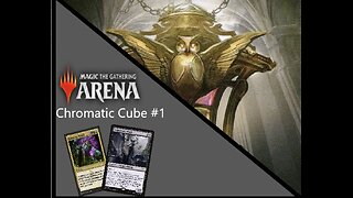 Magic the Gathering Arena: Chromatic Cube #1 - Villainous Wealth Fail