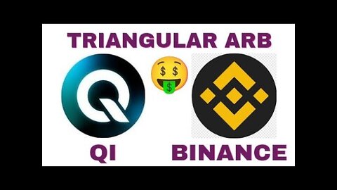 QI/USDT: Profitable TRIANGULAR Arbitrage on Binance 💵 #crypto #binancearbitrage #binance