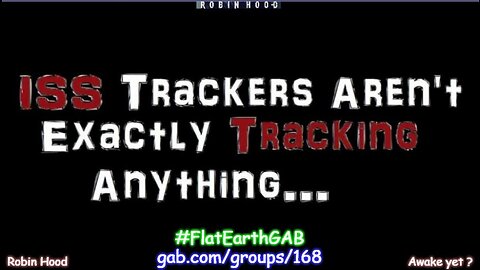 13. ISS Trackers Aren't Exactly Tracking Anything...