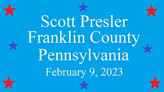 Scott Presler Voter Registration Event - February 9, 2023