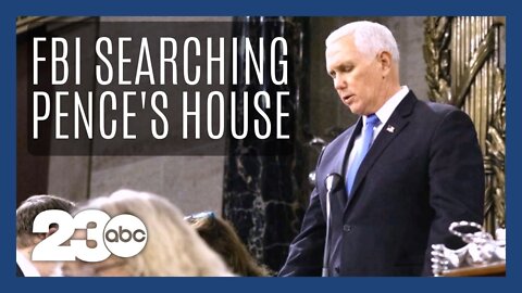 The FBI is conducting a search of Mike Pence's IN home for classified documents