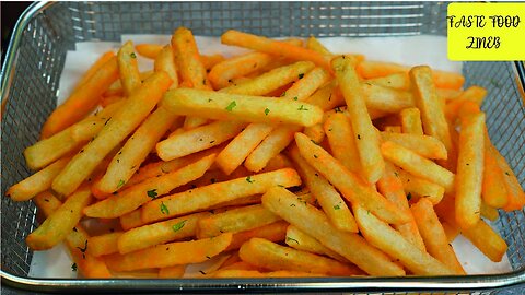 How to make French fries at home! Crunchy, delicious and incredibly easy💕🎉