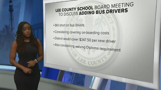 Lee County School Board members looking at ways to get more bus drivers