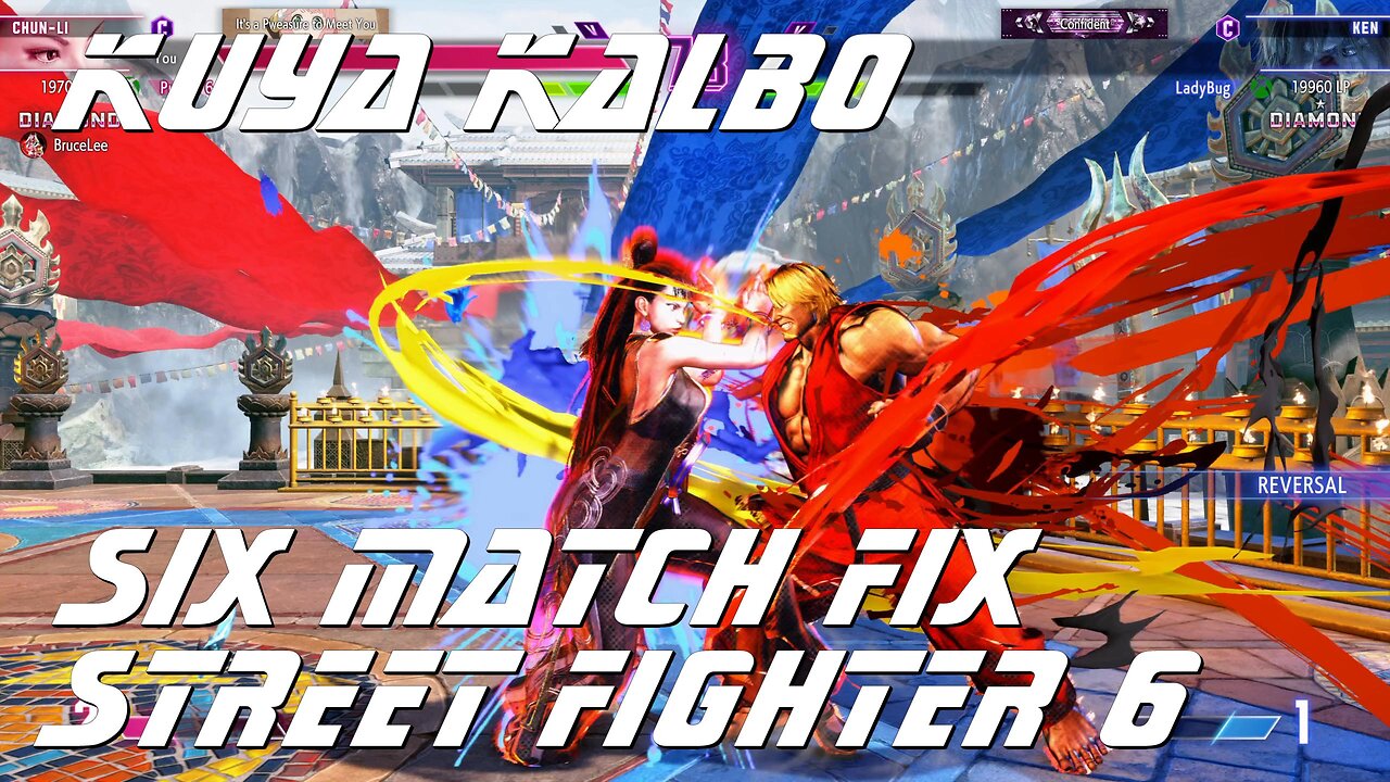 Kuya Kalbo Six Match Fix with Chun Li on Street Fighter 6 as Puyat 05 ...