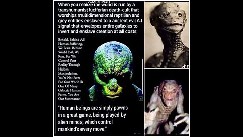 Human Meat Eaters Are Not The Same As Demonic Reptilian Cannibals