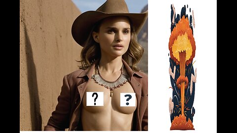 Natalie Portman as CowGirl Ai Generated