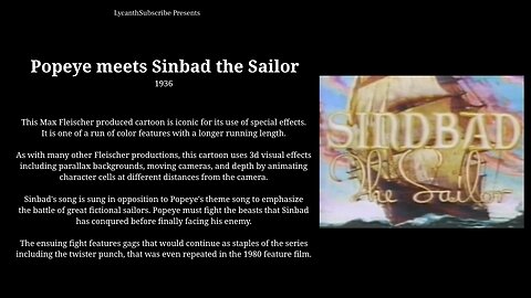 Popeye Meets Sinbad the Sailor (1936)