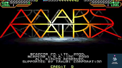 Arcade - Mars Matrix - Full Gameplay