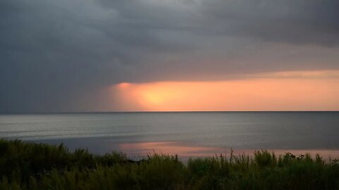 Raw Video of Lake Okeechobee at Sunset