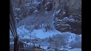 Amazing Swiss train rides in the winter season