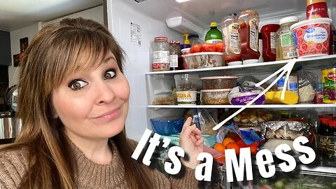 Beginning of the Month Fridge Clean Out | Collab @CrystalLopezTx | Let’s DECLUTTER