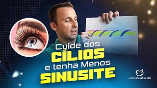 COMO CUIDAR DOS CÍLIOS E TER MENOS SINUSITE