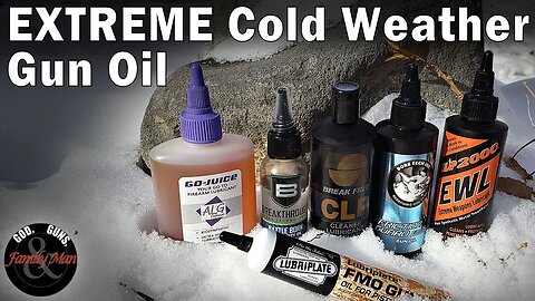 Testing Gun Oil in Extreme Cold (-13° F)