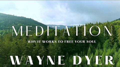 How To Free Your Soul - Meditation | Freedom | Manifesting | Eternal Truths | Wayne Dyer