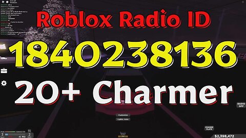 Charmer Roblox Radio Codes/IDs