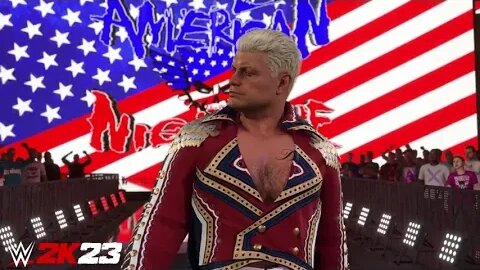 CODY RHODES WWE 2K23 FULL ENTRANCE! (NO COMMENTARY)