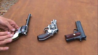 Three Basic Handgun Types