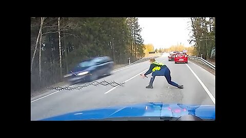 Craziest Ways Police Stopped Suspects - Caught on Dashcam 2024