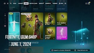 Fortnite Item Shop|June 1, 2024(*New* Point and Strut Emote)