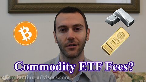 How do commodity ETFs charge fees?