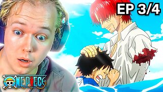 SHANKS LOSES HIS ARM!!!! | One Piece Episode 3 & 4 Reaction