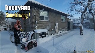 Backyard Snow Removal