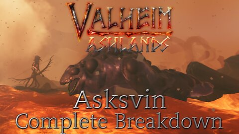 Valheim Ashlands Asksvin Complete Breakdown - PTB 0.218.14