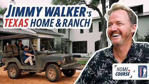 Pro Golfer Jimmy Walker's Texas Home & Ranch | Home Course w/ PGA Memes