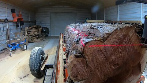 Take A Look At What I Had On The Sawmill Today,