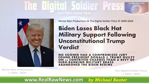 BIDEN LOSES BLACK HAT MILITARY SUPPORT