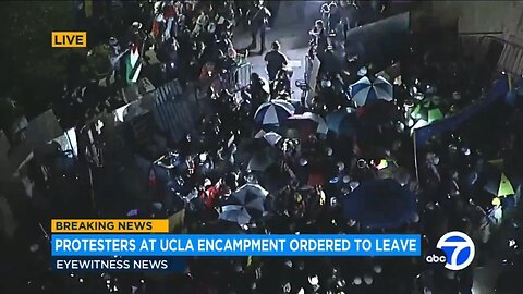 UCLA Police Clash With Campus Protesters