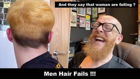 Hairdresser reacts to MEN HAIR FAILS - Hair Buddha
