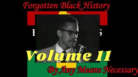By Any Means Necessary Vol.11 pt2 | Forgotten Black History #YouTubeBlack