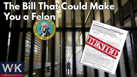 The Bill That Could Make You a Felon. (HB 1562).