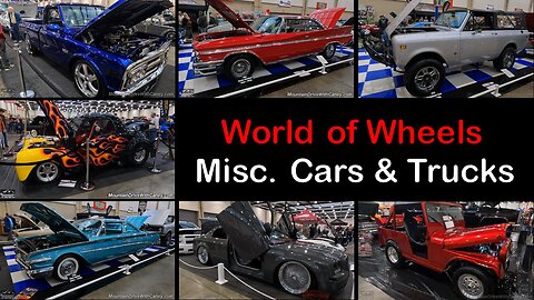 01-06-24 World of Wheels in Chattanooga TN - Misc