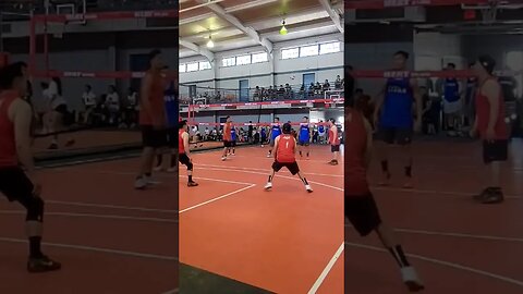 Hmong Volleyball Spike