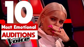 10 Most Emotional Auditions On The Voice | Worldwide Edition