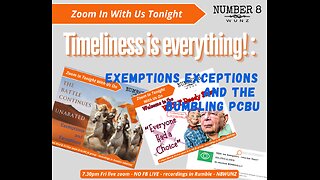 Ep 118 N8 3rd May 2024 Timeliness is Everything! : Exemptions Exceptions & the Bumbling PCBU