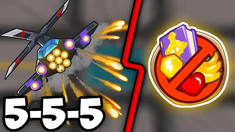 Can A 5-5-5 Heli Beat CHIMPS in BTD6?