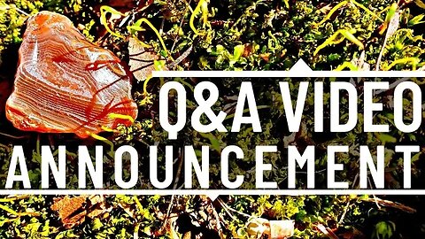 Q&A VIDEO ANNOUNCEMENT | Ask Me Anything (AMA)