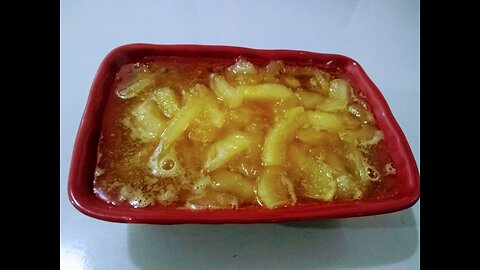 passion fruit in syrup made from passion fruit peel