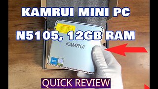 Kamrui Mini PC, Fast, Expandable Up to 2TB, Win 11 Pro