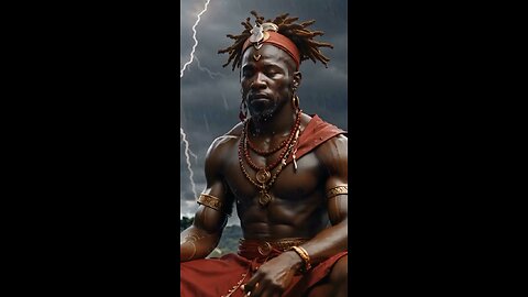 Orisha Shango art render