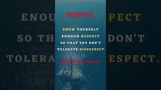 Show Yourself Enough RESPECT!